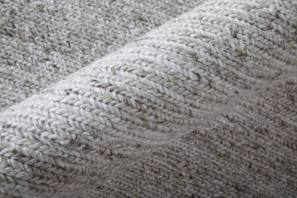 2' X 3' Silver Handmade Indoor Outdoor Area Rug HomeRoots