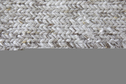 2' X 3' Silver Handmade Indoor Outdoor Area Rug HomeRoots