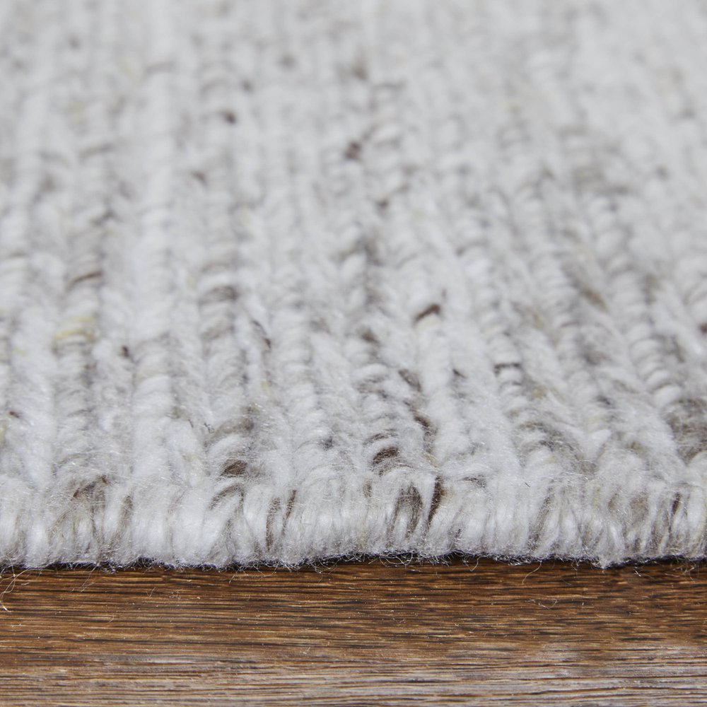 2' X 3' Silver Handmade Indoor Outdoor Area Rug HomeRoots