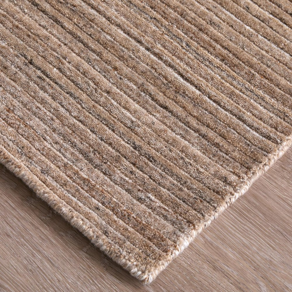 10' X 14' Tan Brown And Gray Handmade Indoor Outdoor Area Rug HomeRoots