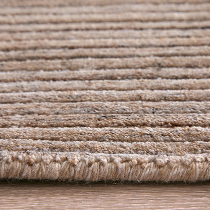 9' X 12' Tan Brown And Gray Handmade Indoor Outdoor Area Rug HomeRoots