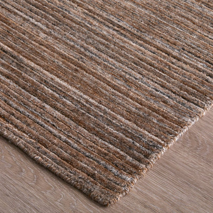 10' X 14' Brown Black And Gray Handmade Indoor Outdoor Area Rug HomeRoots