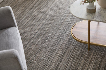 10' X 14' Black Gray And Brown Handmade Indoor Outdoor Area Rug