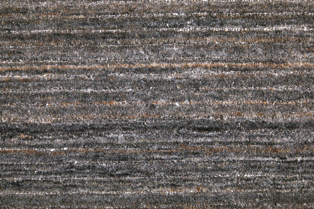 10' X 14' Black Gray And Brown Handmade Indoor Outdoor Area Rug