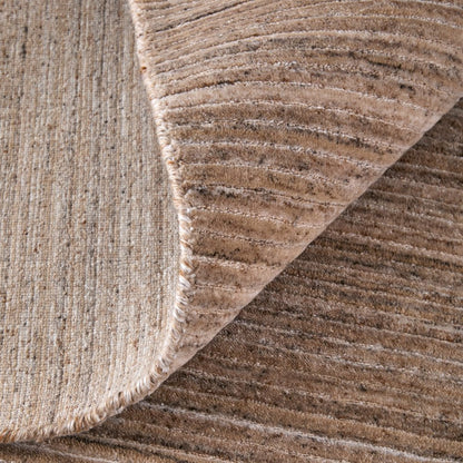 9' X 12' Tan Brown And Gray Handmade Indoor Outdoor Area Rug HomeRoots