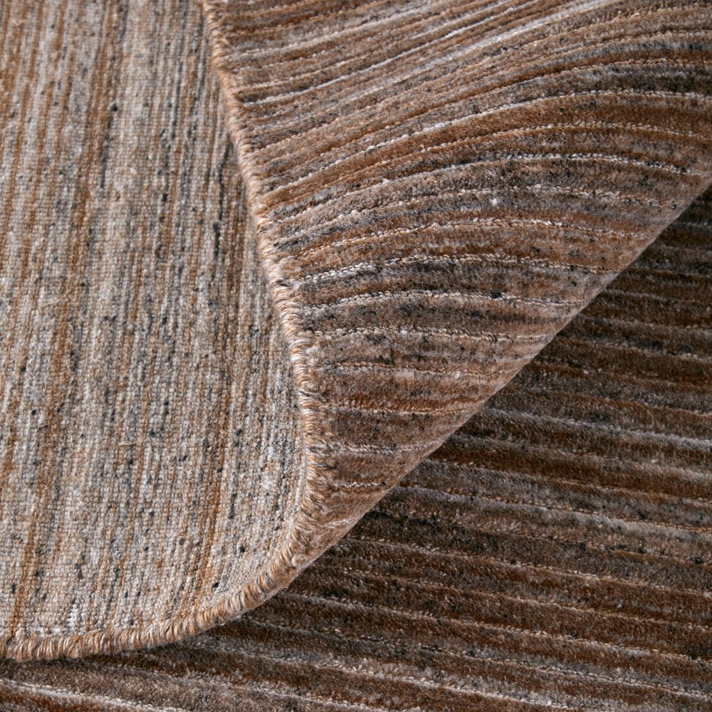 10' X 14' Brown Black And Gray Handmade Indoor Outdoor Area Rug HomeRoots