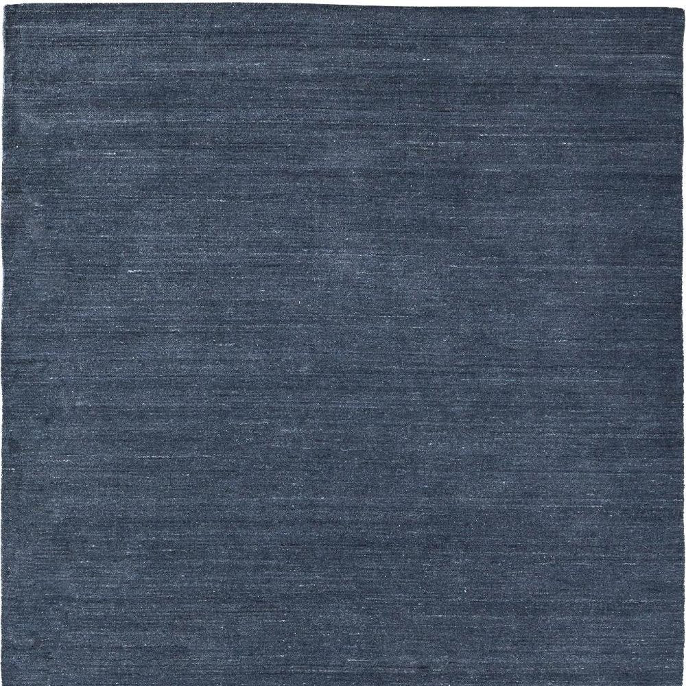 10' X 14' Blue And Gray Handmade Indoor Outdoor Area Rug
