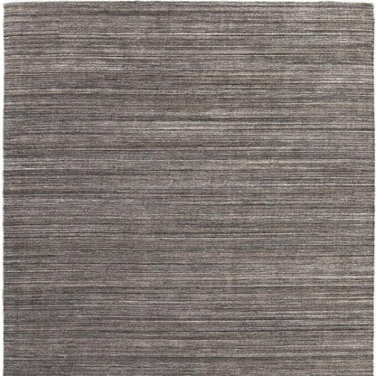 10' X 14' Black Gray And Brown Handmade Indoor Outdoor Area Rug