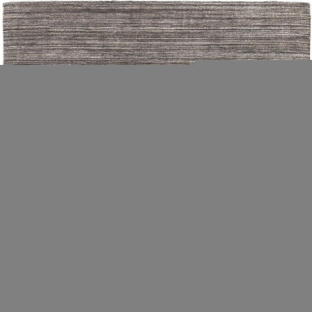 10' X 14' Black Gray And Brown Handmade Indoor Outdoor Area Rug