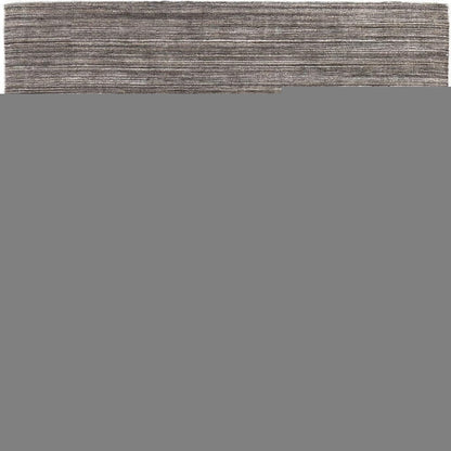 10' X 14' Black Gray And Brown Handmade Indoor Outdoor Area Rug