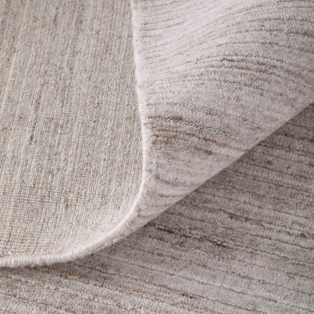 2' X 3' Ivory And Tan Handmade Indoor Outdoor Area Rug HomeRoots