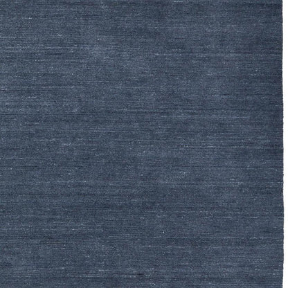 10' X 14' Blue And Gray Handmade Indoor Outdoor Area Rug