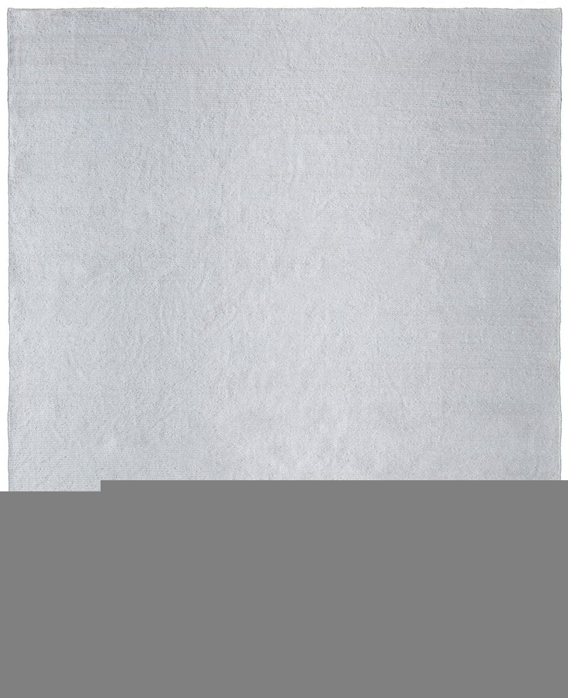 2' X 3' White Handmade Indoor Outdoor Area Rug