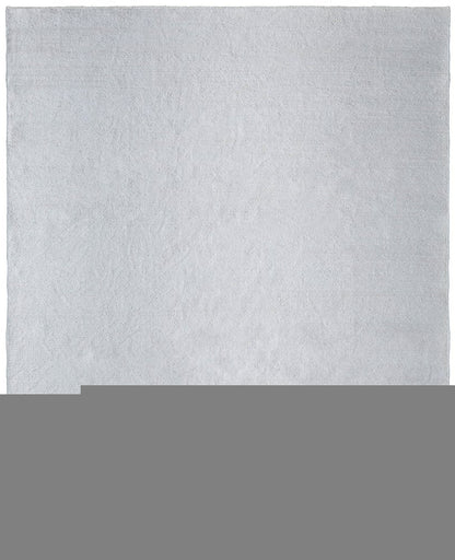 2' X 3' White Handmade Indoor Outdoor Area Rug