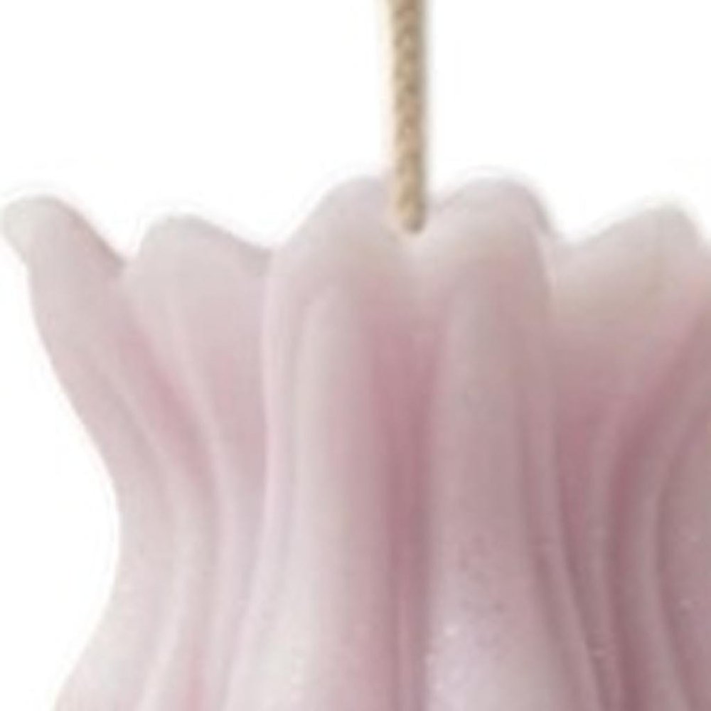 5" Orchid Rose Petals Scented Dimensional Flower Candle Round Novelty HomeRoots
