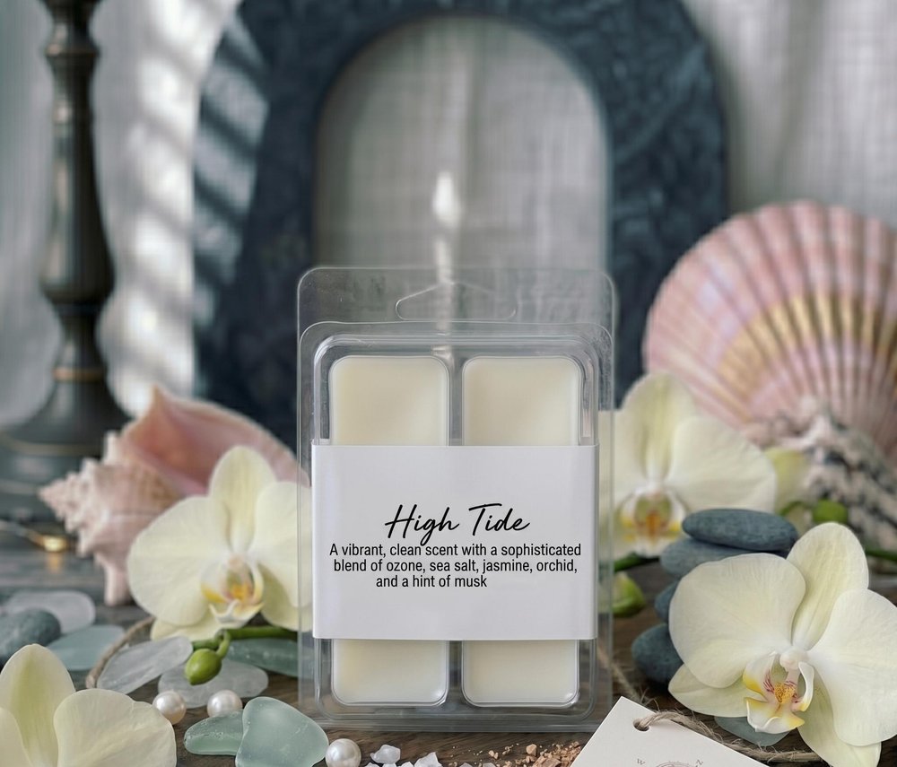 Set of Six Ivory White Birch Scented Soy Wax Melts — view 7
