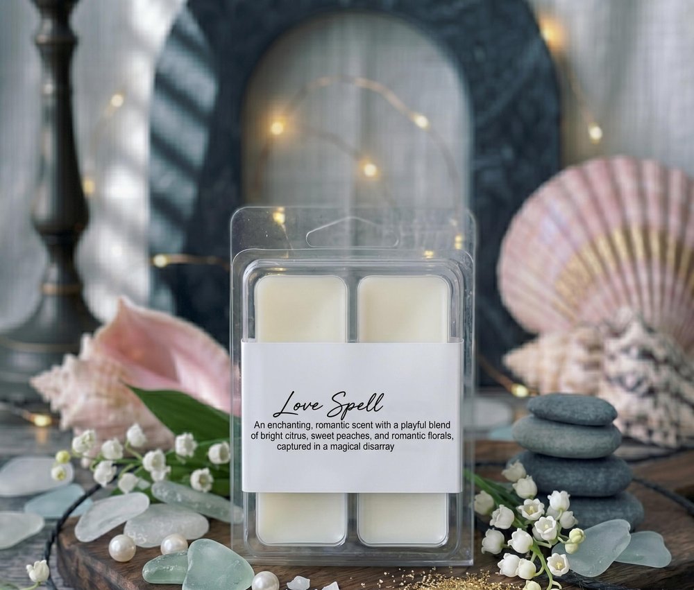 Set of Six Ivory White Birch Scented Soy Wax Melts — view 2