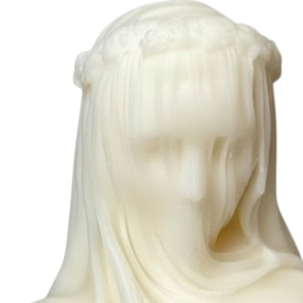 6" Ivory Vanilla Scented Dimensional Lady Candle Novelty Novelty — view 3