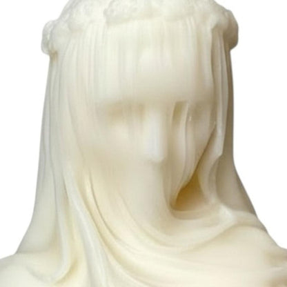 6" Ivory Vanilla Scented Dimensional Lady Candle Novelty Novelty HomeRoots