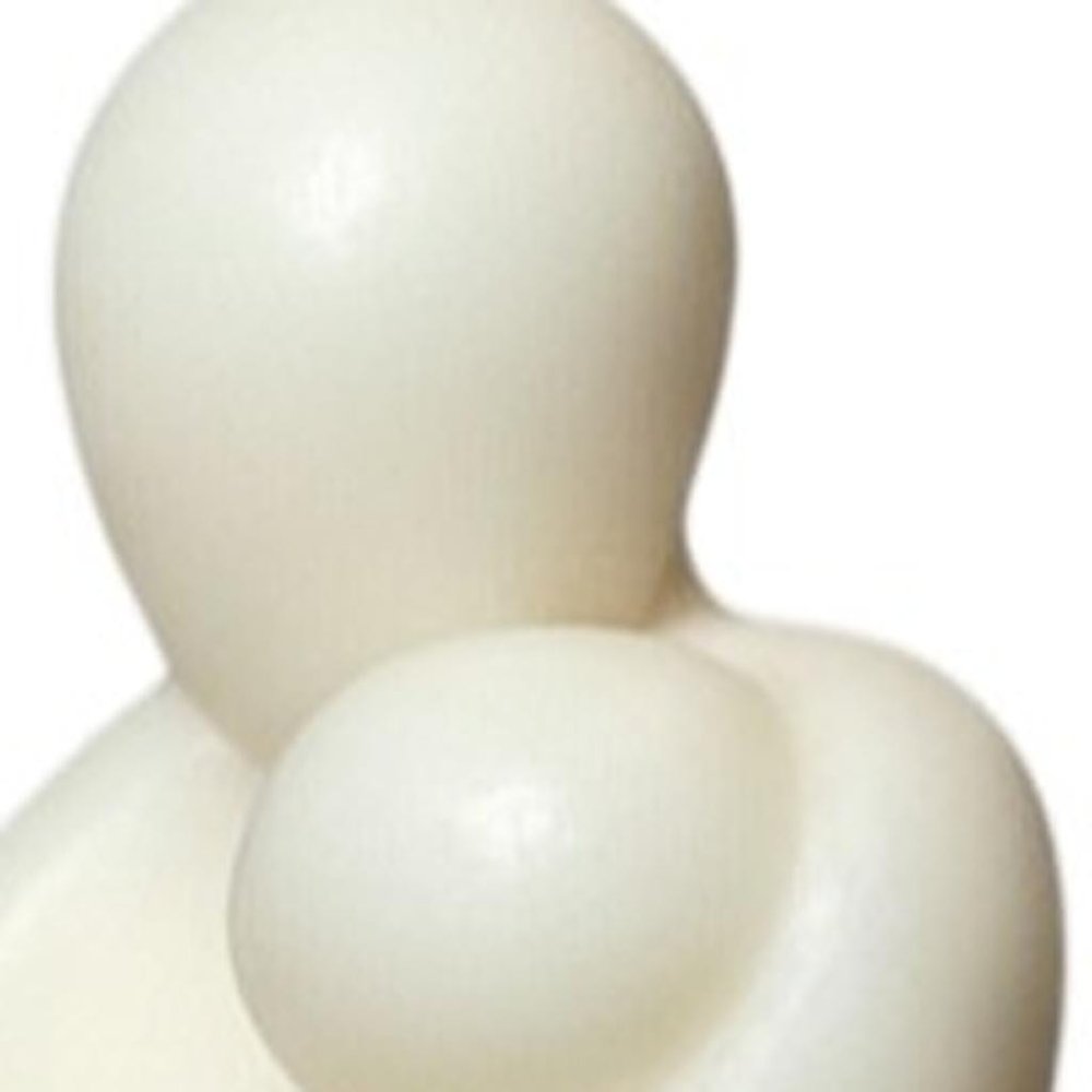 2" White Creamy Vanilla Scented Mother And Child Dimensional Candle — view 12