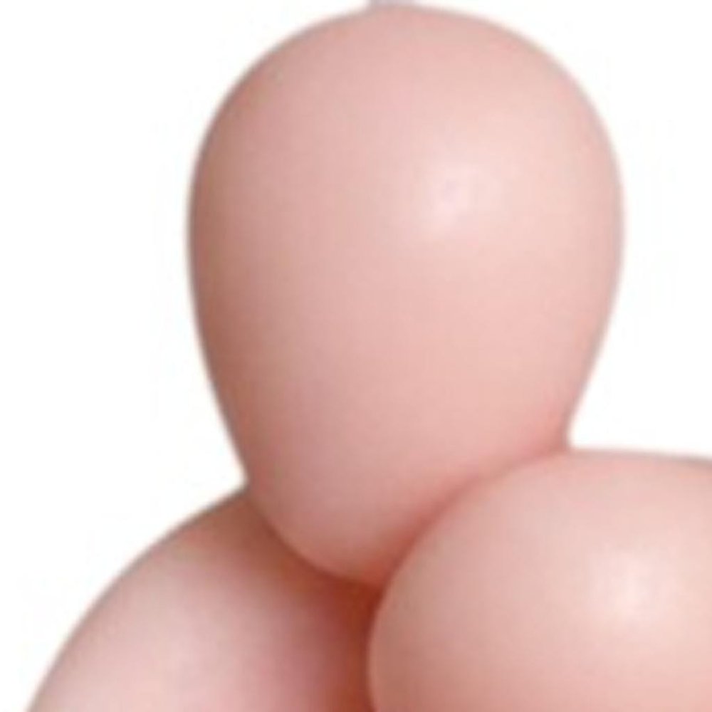 2" Peach Creamy Vanilla Scented Mother And Child Dimensional Candle — view 5