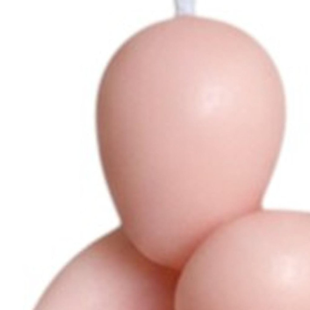 2" Peach Creamy Vanilla Scented Mother And Child Dimensional Candle — view 10