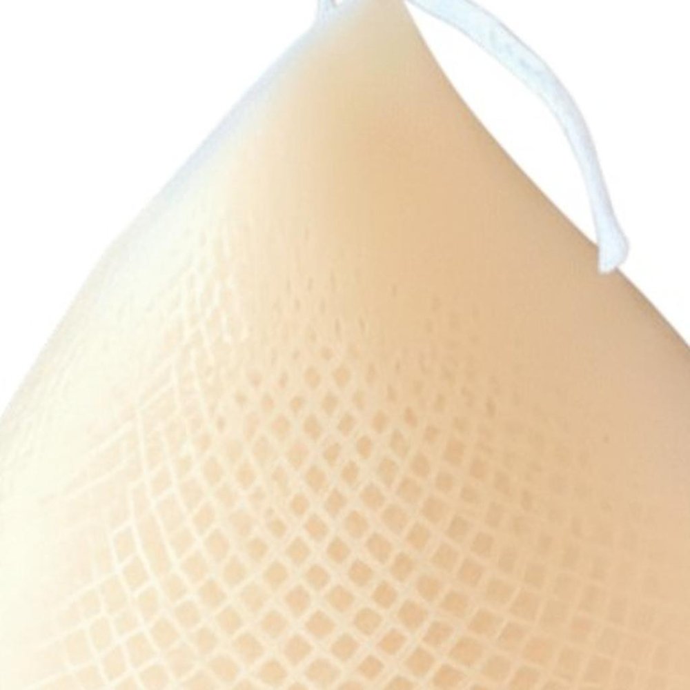 5" Peach Unscented Dimensional Teardrop Candle Novelty Novelty — view 2