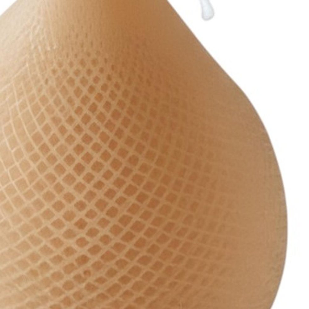 5" Brown Unscented Dimensional Teardrop Candle Novelty Novelty — view 2