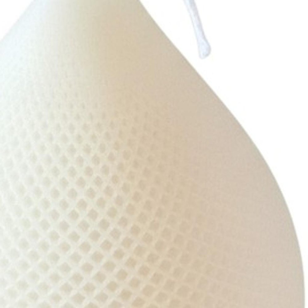 5" Ivory Black Ice Scented Dimensional Teardrop Candle Novelty Novelty — view 9