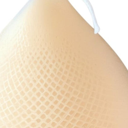 5" Peach Black Ice Scented Dimensional Teardrop Candle Novelty Novelty HomeRoots