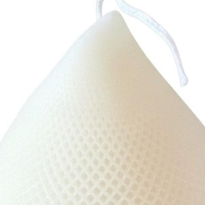 5" Ivory Black Ice Scented Dimensional Teardrop Candle Novelty Novelty HomeRoots