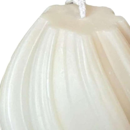 2" Ivory Rose Petals Scented Candle Cylinder Pillar HomeRoots