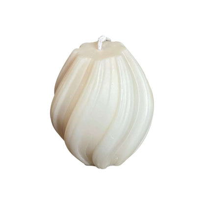 2" Ivory Rose Petals Scented Candle Cylinder Pillar HomeRoots