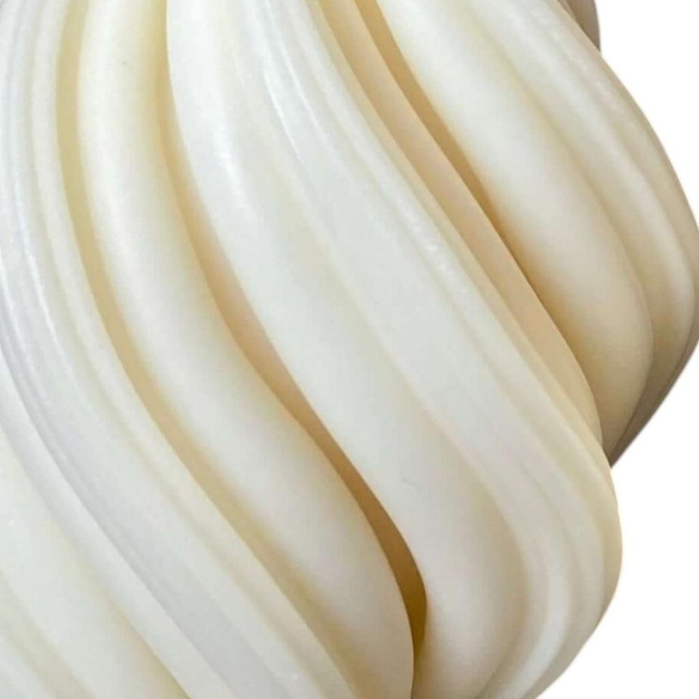 4" Ivory Rose Petals Scented Candle Cylinder Pillar HomeRoots