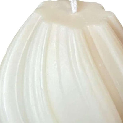 2" Ivory Rose Petals Scented Candle Cylinder Pillar HomeRoots