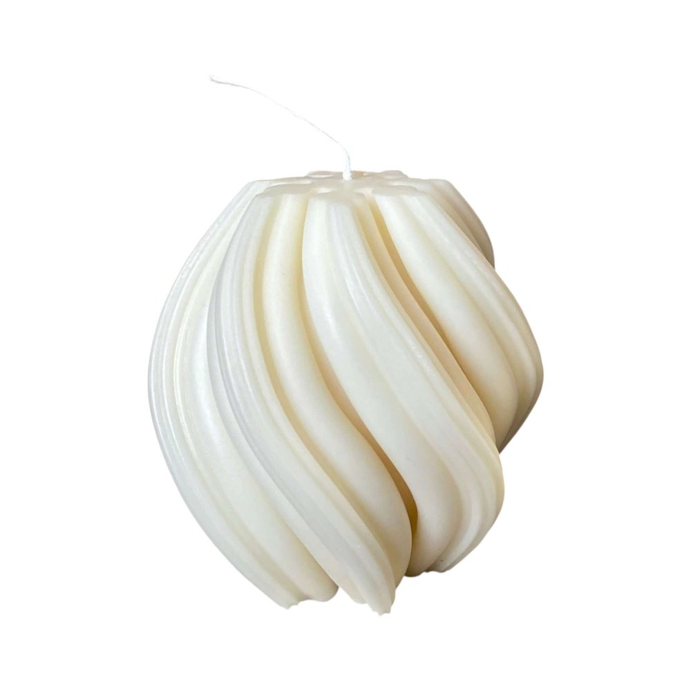 4" Ivory Rose Petals Scented Candle Cylinder Pillar HomeRoots