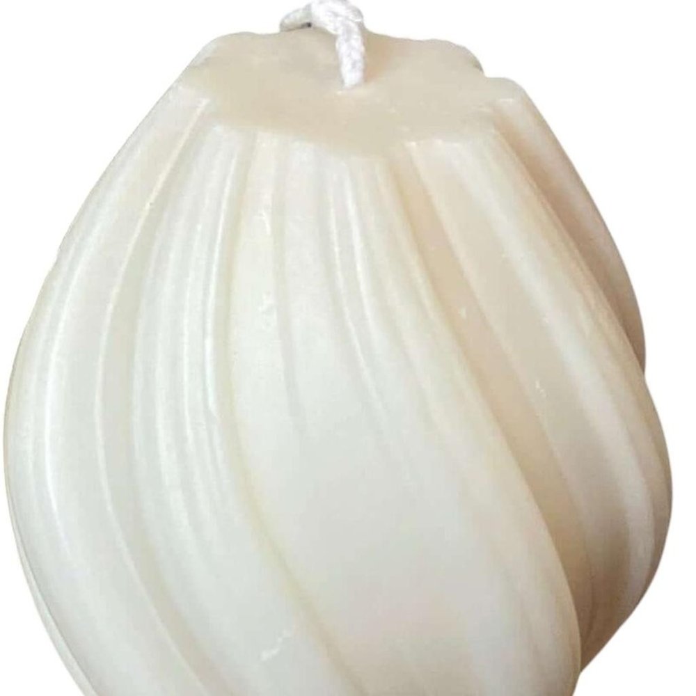 2" Ivory Rose Petals Scented Candle Cylinder Pillar HomeRoots