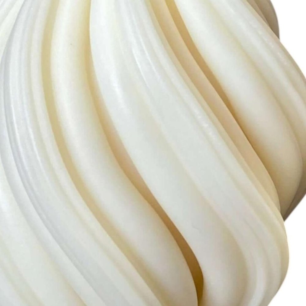 4" Ivory Rose Petals Scented Candle Cylinder Pillar HomeRoots