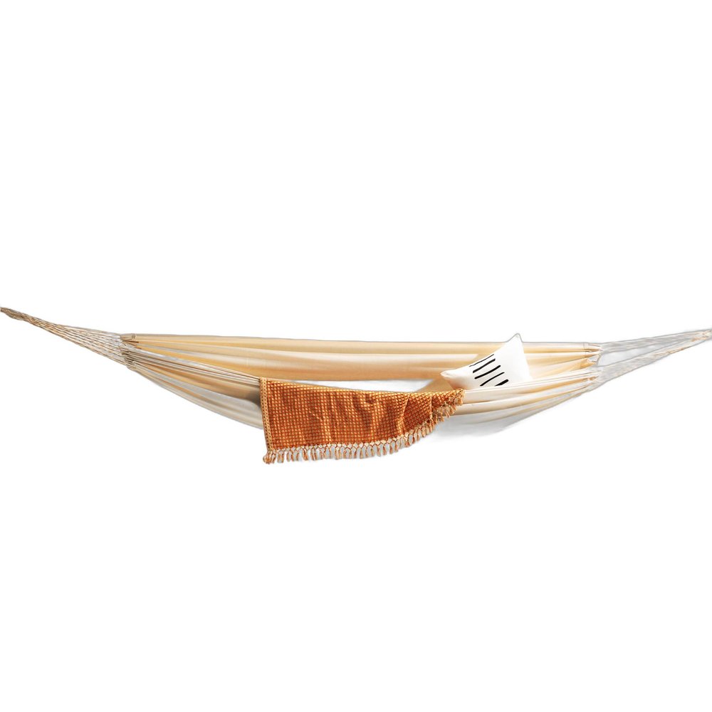 Ivory Single Spreader Bar Hammock HomeRoots