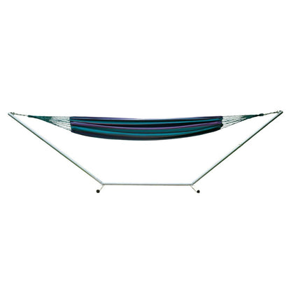 Blue And Purple Striped Single Spreader Bar Hammock HomeRoots