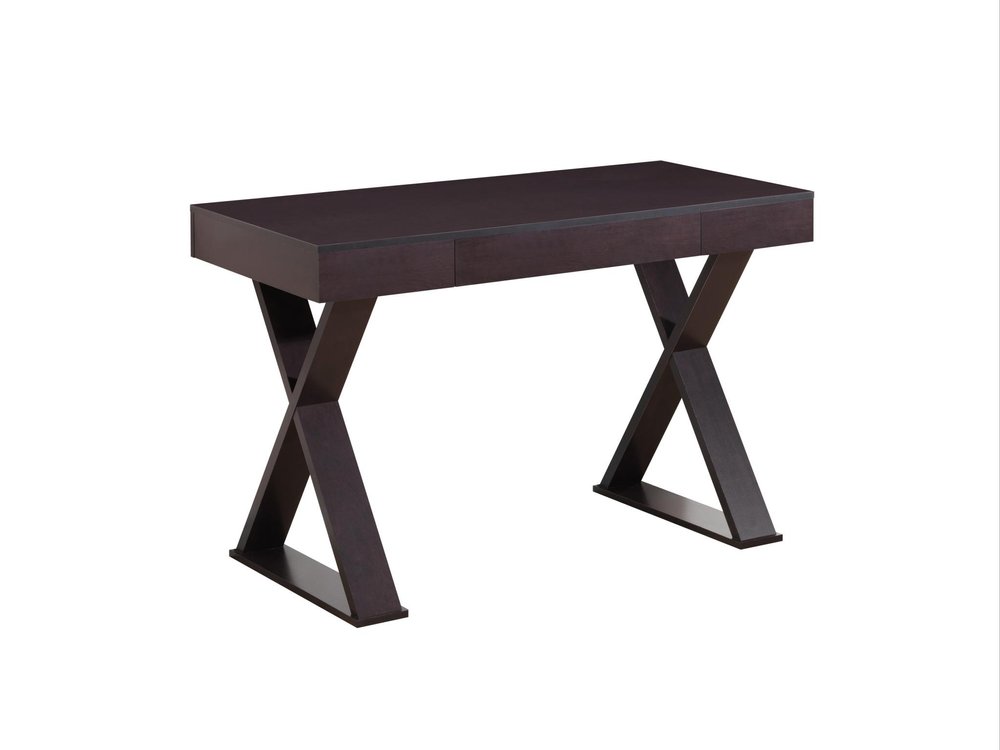 47" Espresso Wood Writing Desk — view 5