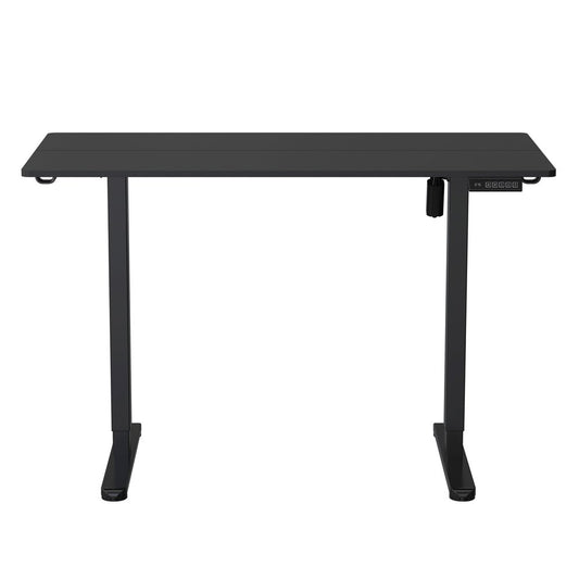 Adjustable Black Wood and Steel Standing Desk