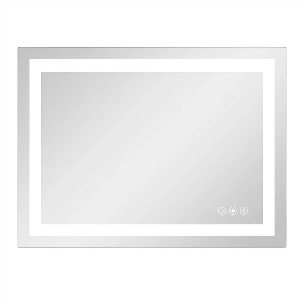 31" Lighted Frameless Anti Fog Bathroom Vanity Mirror — view 1