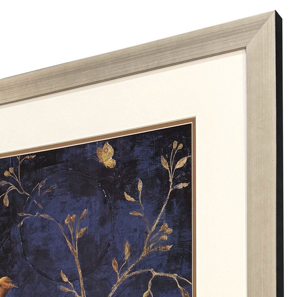 Oriole II Silver Framed Wall Art — view 1