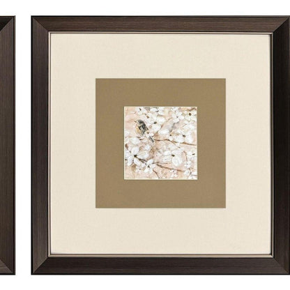 Set Of Two Fragrant Perch Set of Set Brown Framed Wall Art HomeRoots