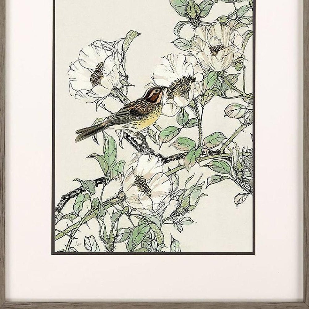 Set Of Two Timeless Nature Set of Set Brown Framed Wall Art HomeRoots