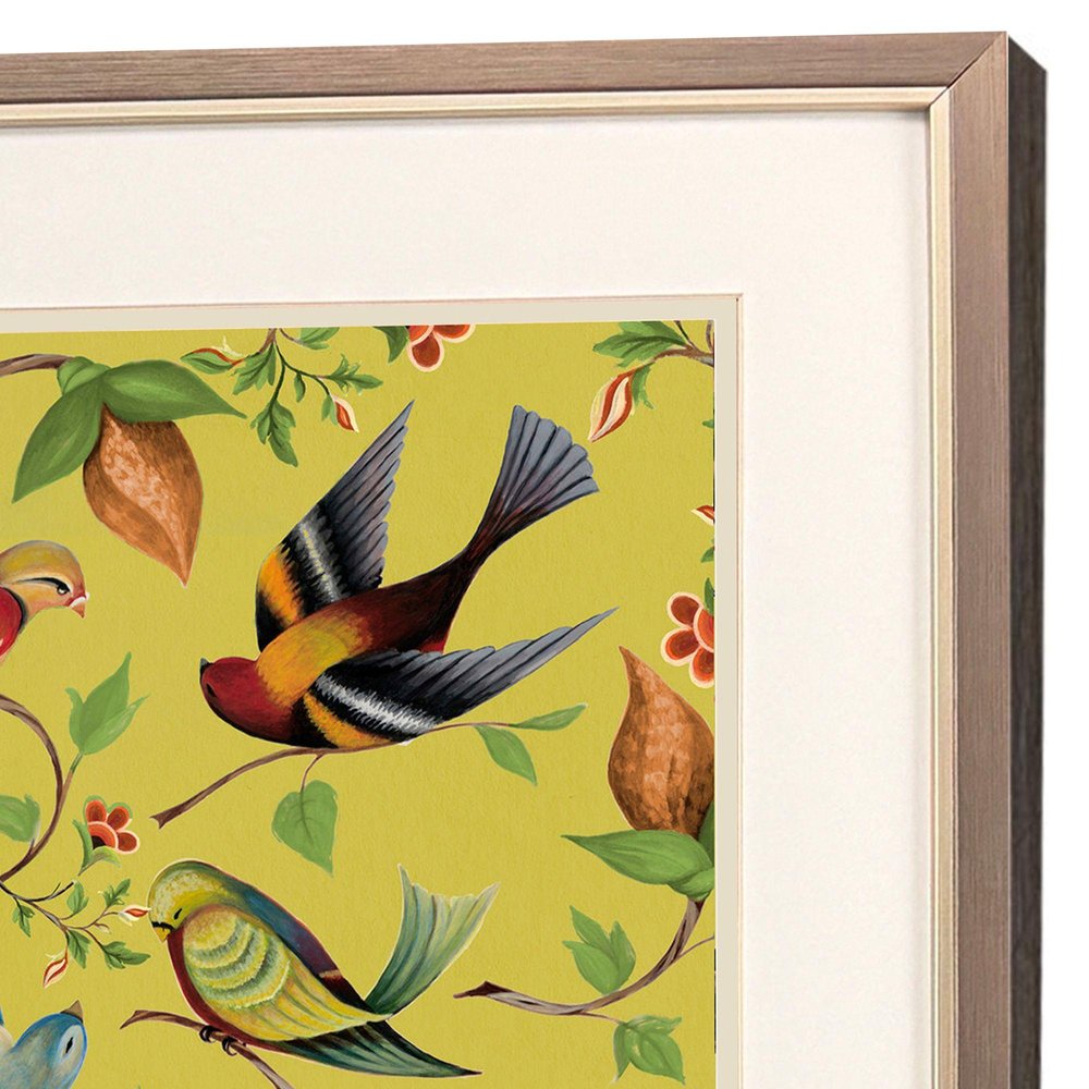 Set Of Two Friends Meeting Set of Set Silver Framed Wall Art — view 3