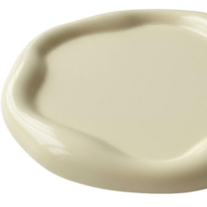 7" Pale Pink Resin Handmade Round Trinket Tray HomeRoots