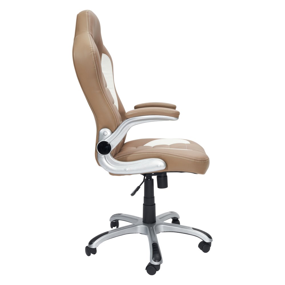 Camel Adjustable Height Swivel Rolling Office Chair HomeRoots