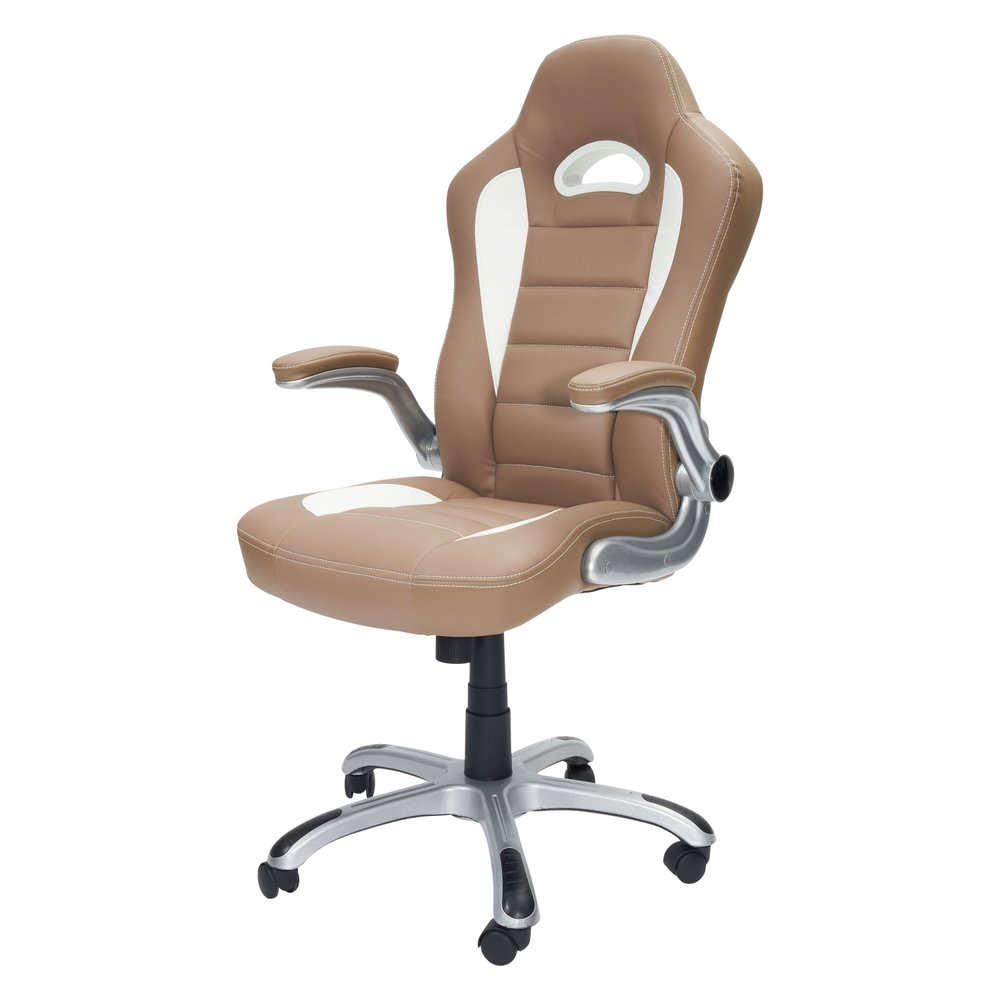 Camel Adjustable Height Swivel Rolling Office Chair HomeRoots